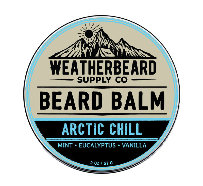 Arctic Chill Beard Balm - Mint, Eucalyptus, Vanilla