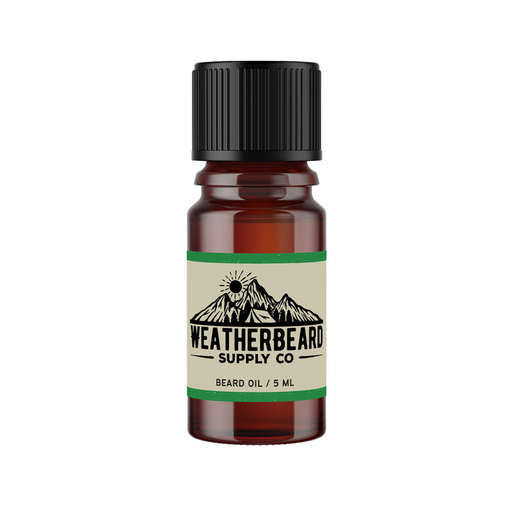 Evergreen Woods Beard Oil Sample - Pine, Cypress, Sage