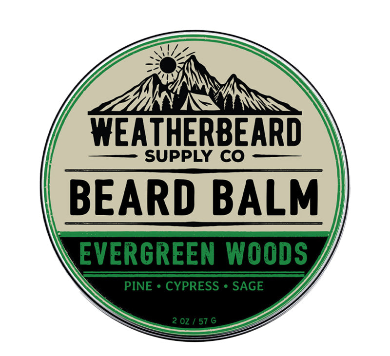 Evergreen Woods Beard Balm - Pine, Cypress, Sage