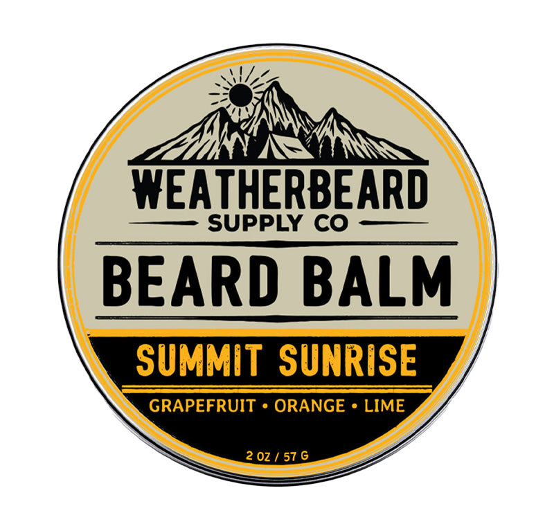 Summit Sunrise Beard Balm - Grapefruit, Orange, Lime