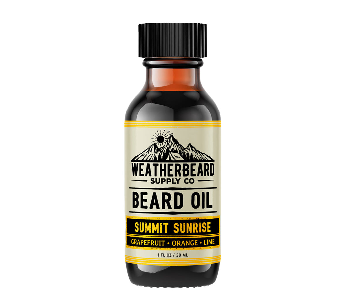 Summit Sunrise Beard Oil - Grapefruit, Orange, Lime