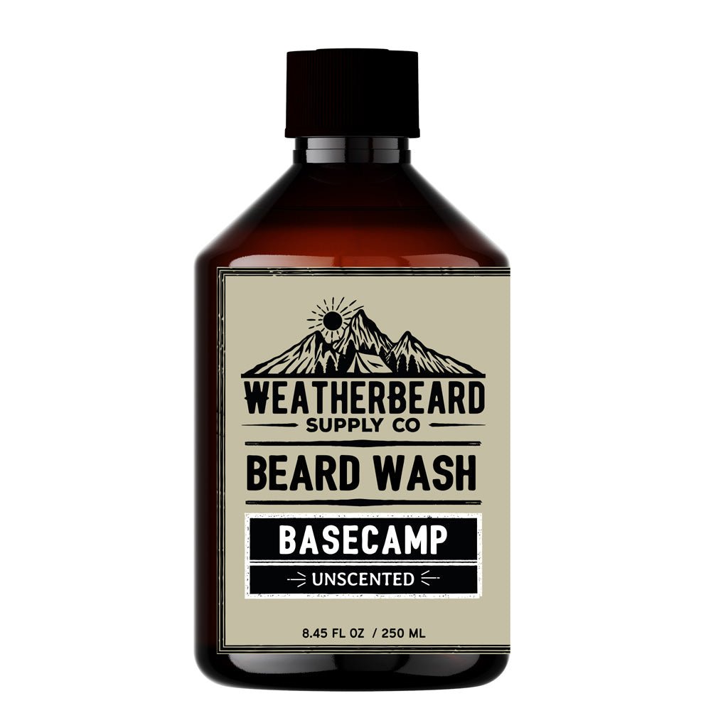 Basecamp Beard Wash Gentle Daily Cleanser For Healthy Itch Free Beard Weatherbeard Supply Co 